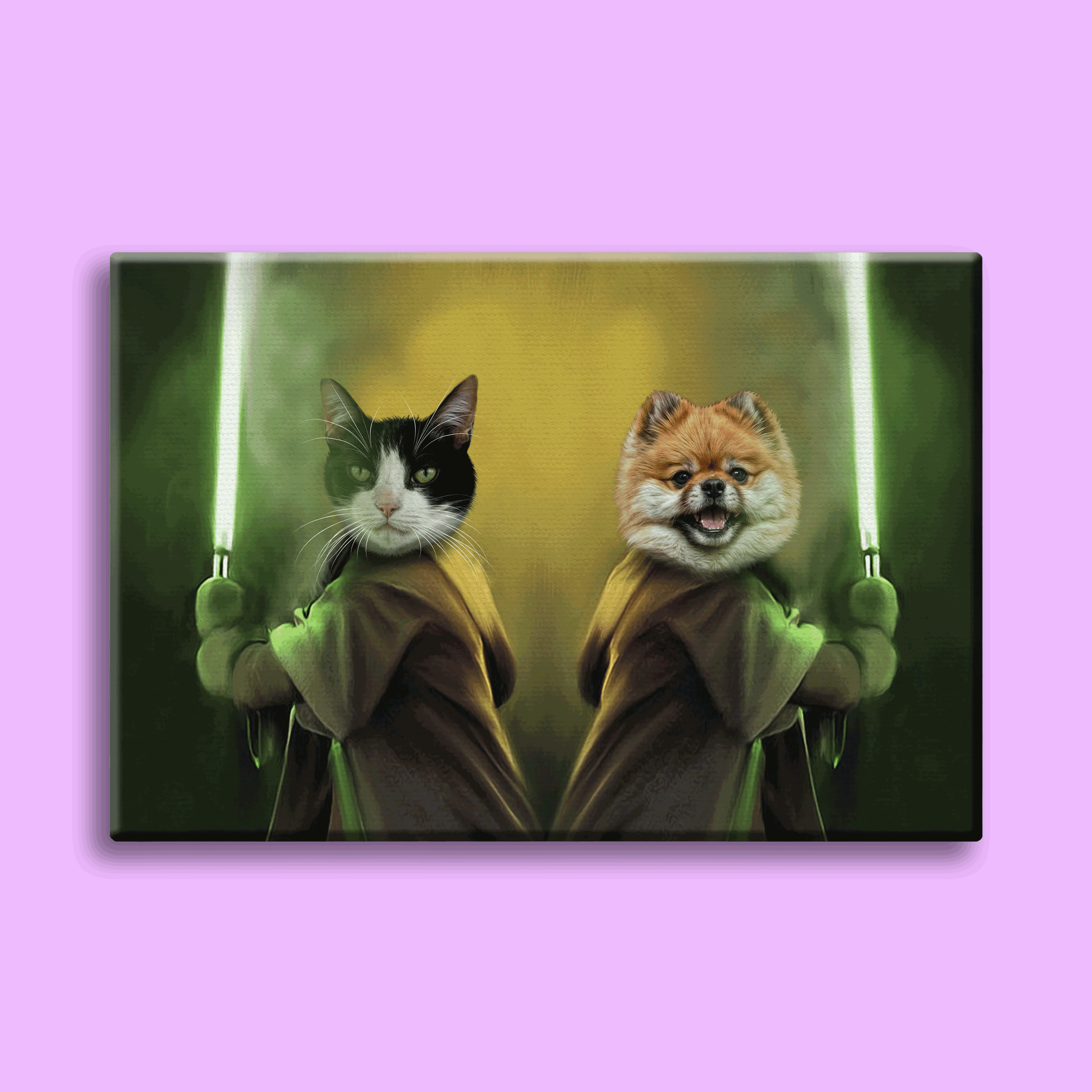 Jedi Paws – Galactic Multi-Pet Portrait